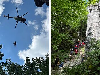 Kreis Bamberg: Frau beim Klettern schwer verletzt - Bergwacht im Einsatz Kreis Bamberg: Frau beim Klettern schwer verletzt - Bergwacht im Einsatz
