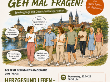 Gesundheitsspaziergänge in Bamberg: Experten beantworten Fragen Gesundheitsspaziergänge in Bamberg: Experten beantworten Fragen