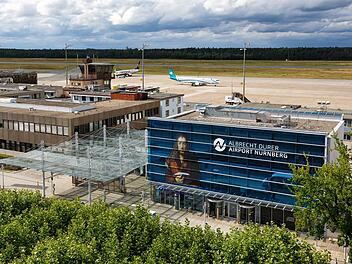 Als erster Flughafen Deutschlands: Airport Nürnberg startet bundesweit mit Innovation Flughafen Nürnberg, Albrecht-Dürer-Airport (Archivbild/Symbolbild)