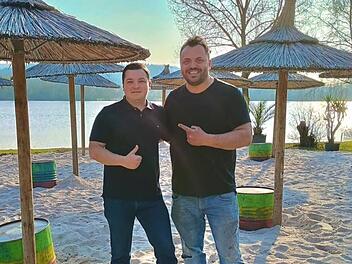 Michelau: "Karibisches Eck" eröffnet am Rudufersee Schwürbitz Michelau: "Karibisches Eck" eröffnet am Rudufersee Schwürbitz